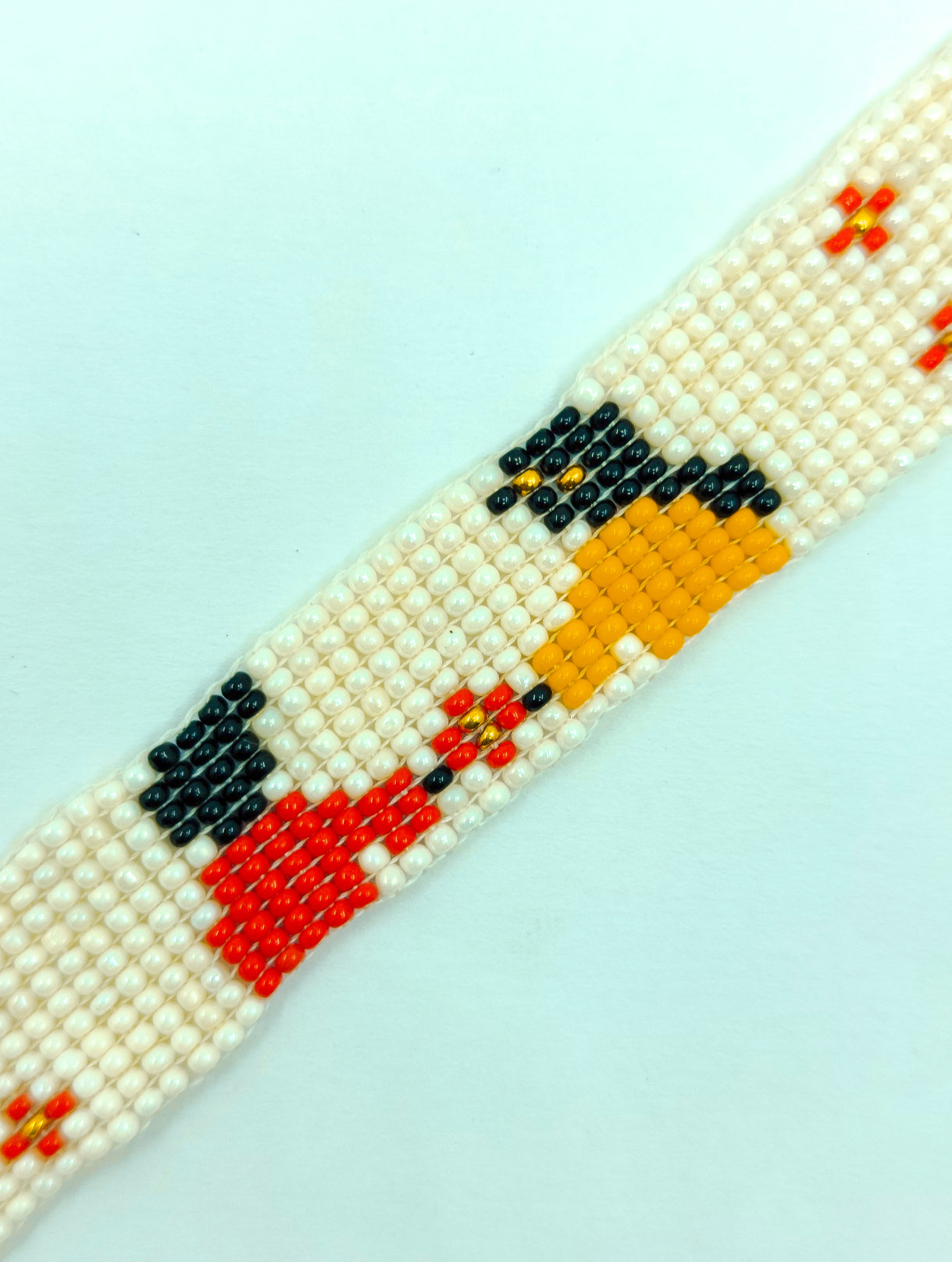 Handcrafted Sister & Brother Rakhi Story Bracelet | Handmade Loom Beaded Rakhi for Brother