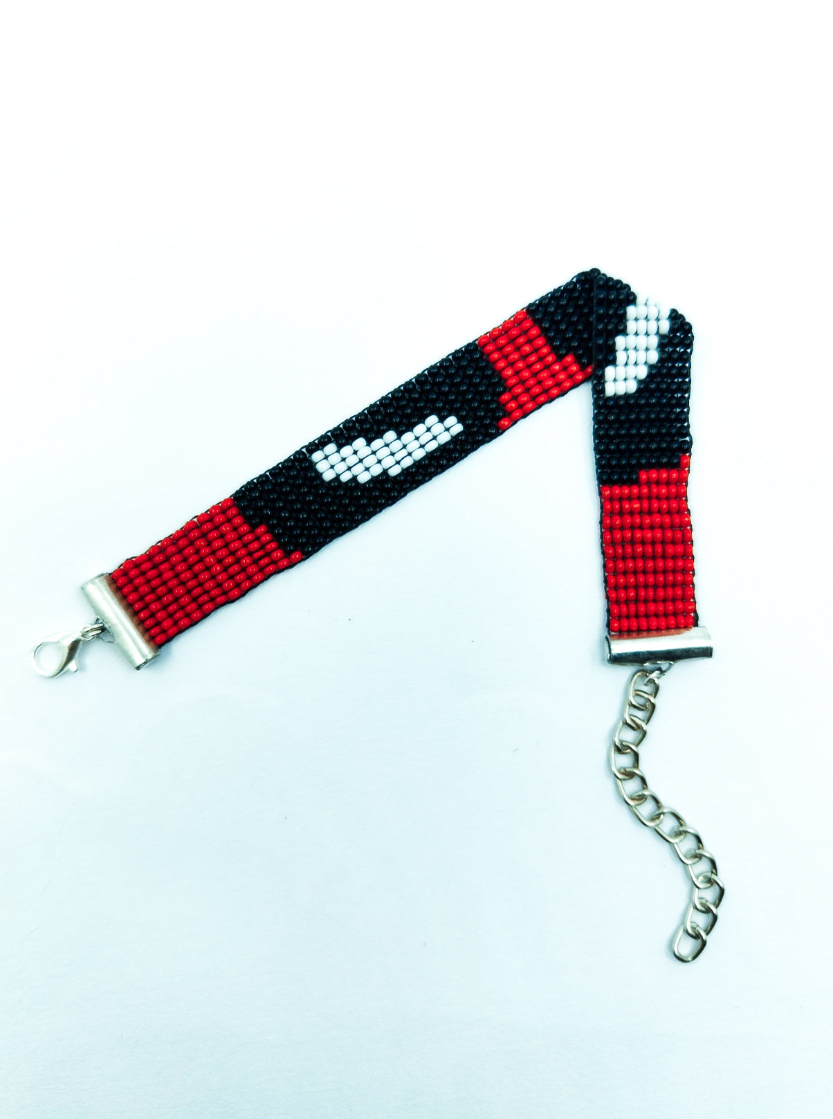The "Merc" Handmade Beaded Bracelet – Deadpool Inspired
